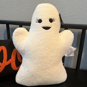 Ghost Girl Sherpa PlushPillow NWT‎ 16” Tall